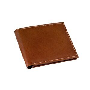 Brown Two-Tone Leather Wallet made with Premium Full Grain Leather